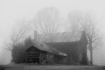 Farmhouse in the Fog