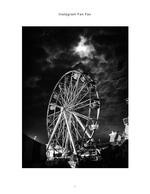 ferris wheel silhouette photography
