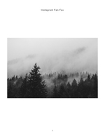 fog over the ridge landscape photography