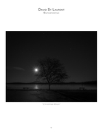 moonrise over the lake landscape photography