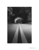 through the tunnel landscape photography