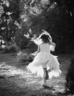 Twirling in the Forest Light