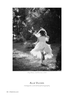 twirling in the forest light portrait photography