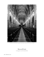 duke university chapel architecture photography