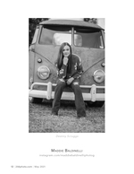 vintage van portrait photography