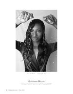 confetti portrait photography