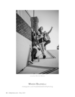 band on a rooftop portrait photography