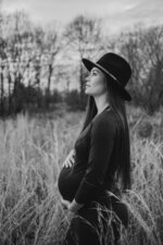 Golden Hour Maternity Portrait