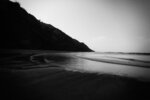 Coastal Cliffs at Dusk