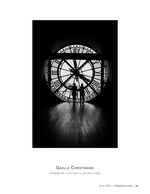 musee d'orsay clock silhouette photography