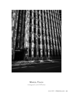 shadows on the facade architecture photography