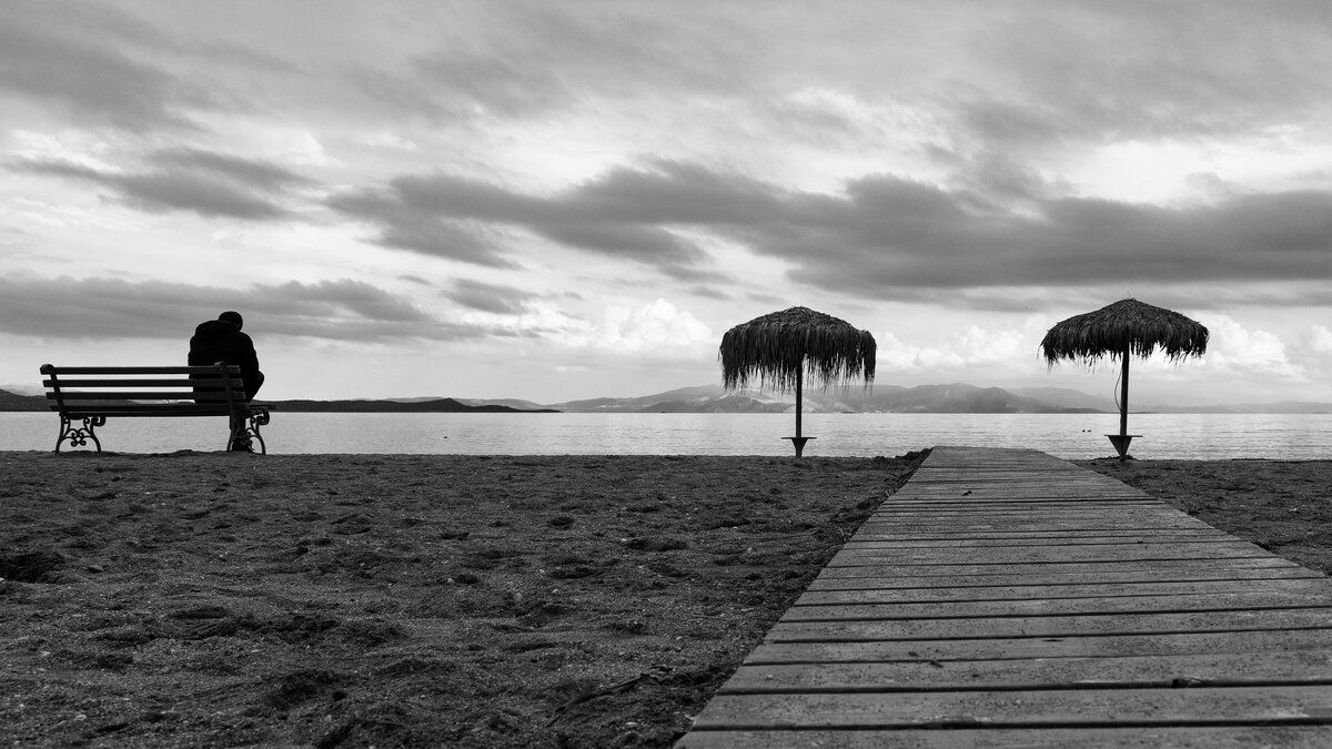 Bench by the Sea