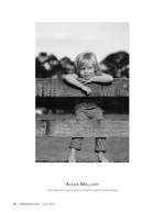 boy at the fence portrait photography