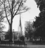 Church Spire at Dusk