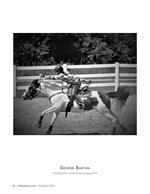 barrel racing turn sports photography