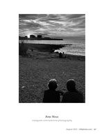 watching the sunset together landscape photography
