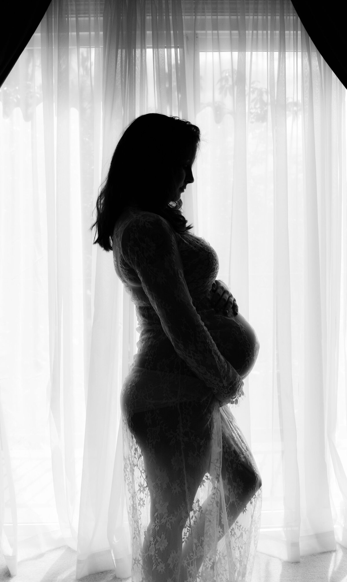 Silhouette of Motherhood