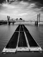 River Barge Convoy