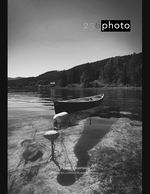 canoe at rest landscape photography