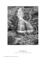 cascading falls landscape photography
