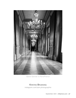 opera garnier hallway architecture photography