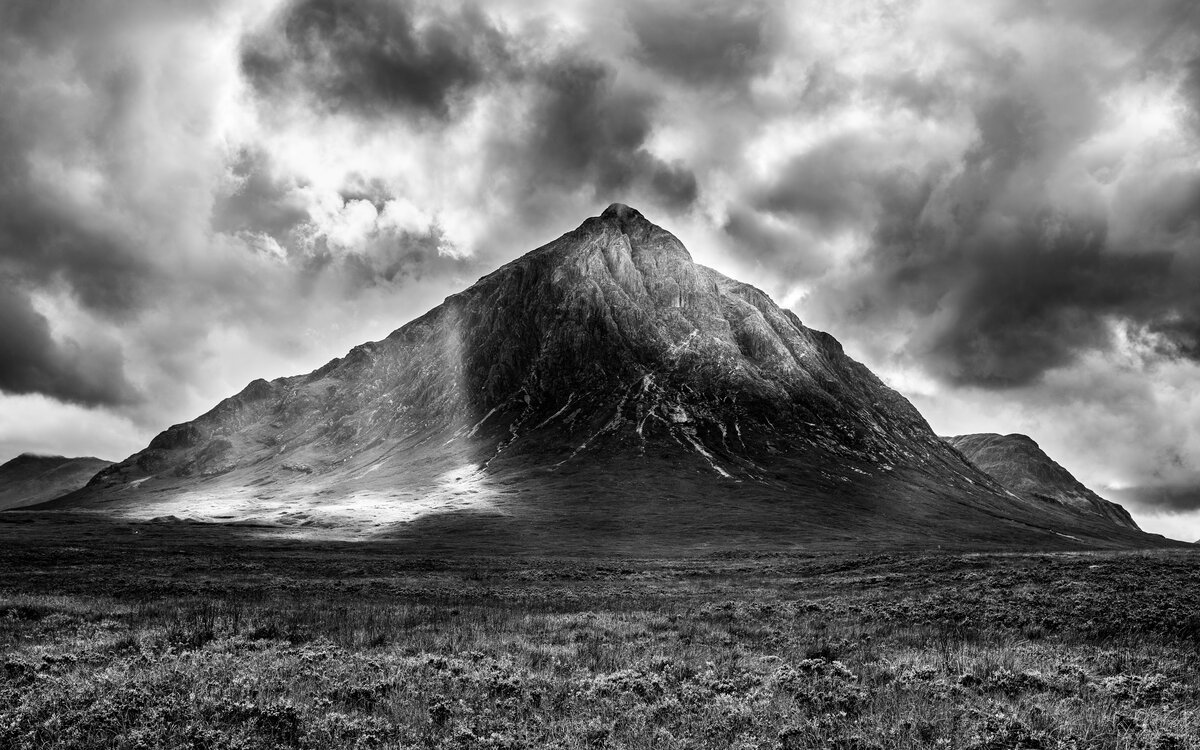 Storm Clouds Over the Highland Peak
