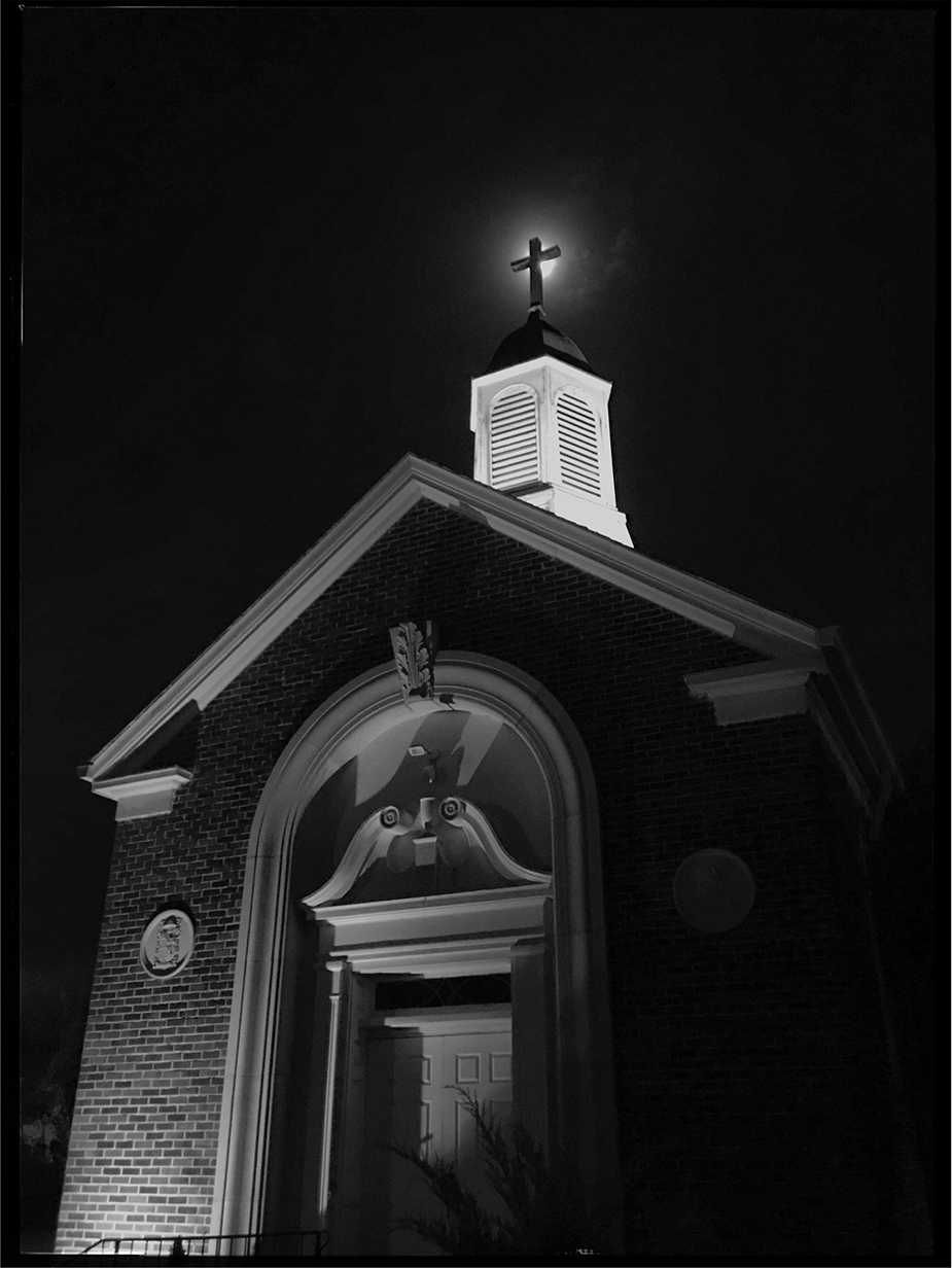 Steeple in the Moonlight