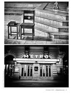 marble steps and the metro kino architecture photography