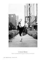 ballerina on the city sidewalk dance photography