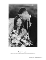 wedding day embrace portrait photography