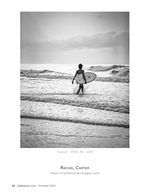 walking into the surf landscape photography