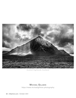 storm clouds over the highland peak landscape photography
