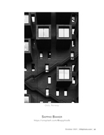zigzag fire escapes architecture photography