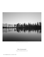 mirror lake at schneeberg landscape photography