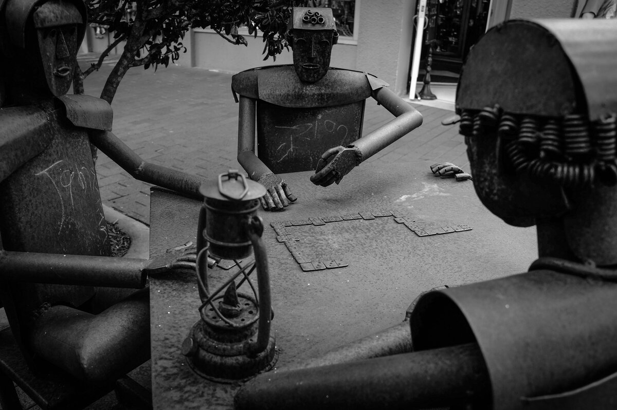 Robots at the Card Table