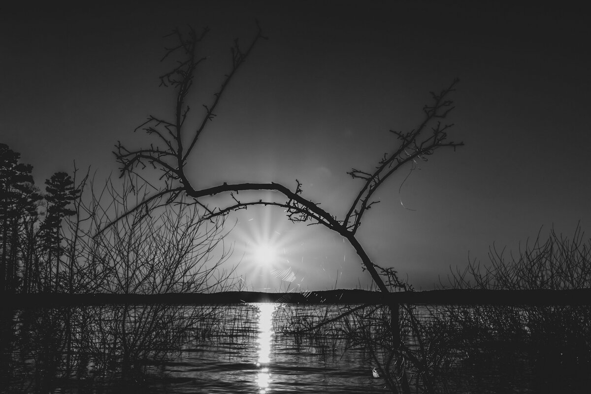 Jordan Lake Sunset