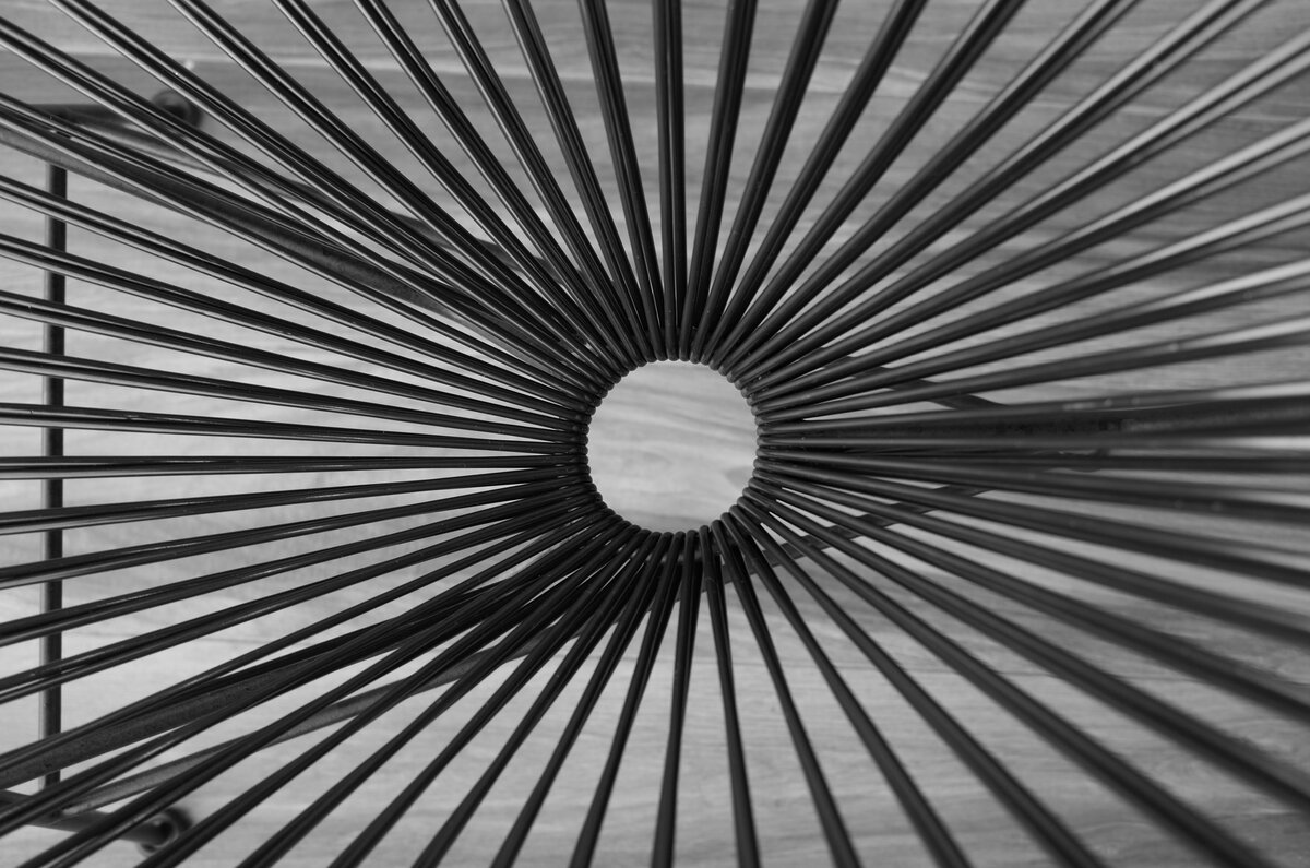 Sunburst Chair Detail