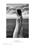 windswept portrait by the sea portrait photography