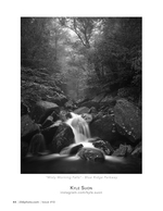 misty morning falls landscape photography