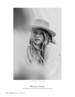 Wide-Brim Hat Portrait