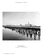Old Pier Pilings and the Manhattan Skyline