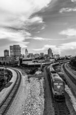 Amtrak Curving Into Raleigh