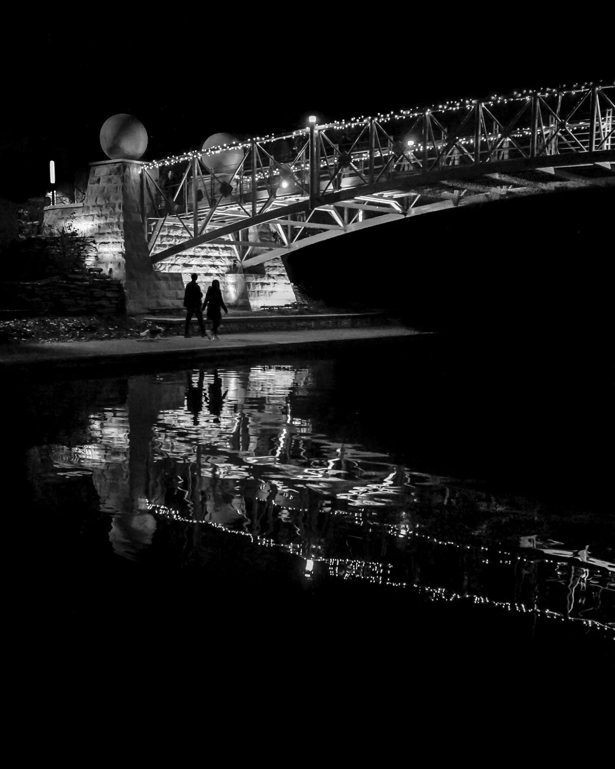 Illuminated Bridge