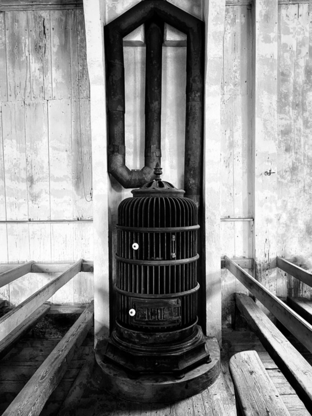 Old style heating stove