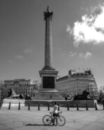 Empty Trafalgar Square